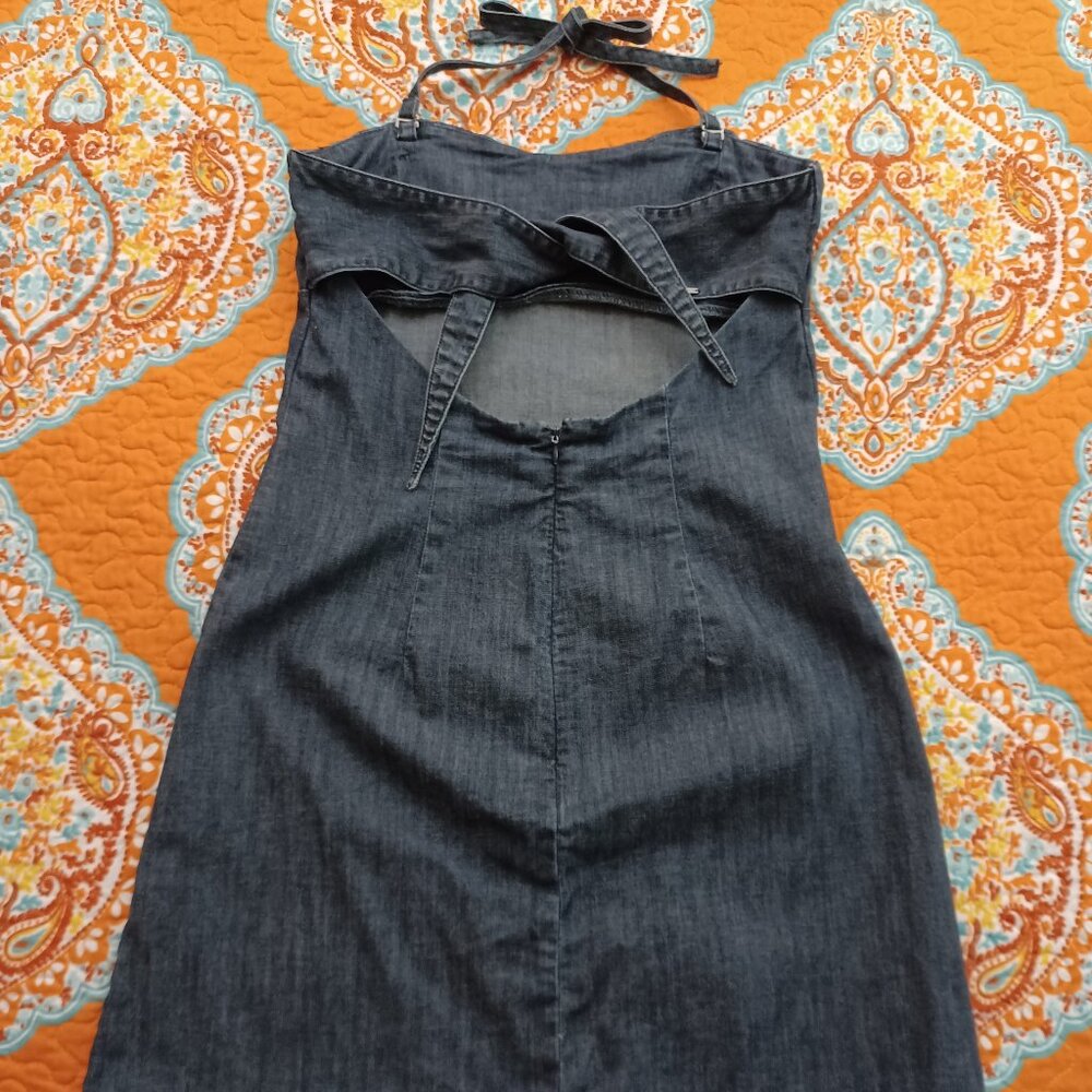 Zana Di Jeans - Open back dress - Size L (J)